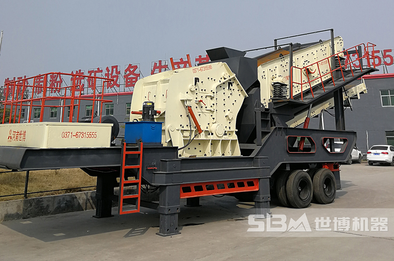 輪式柴油移動破碎機