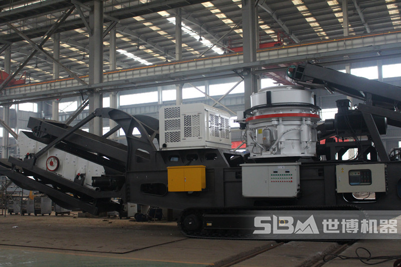 車載履帶移動(dòng)一體機(jī)，履帶移動(dòng)圓錐破碎機(jī)