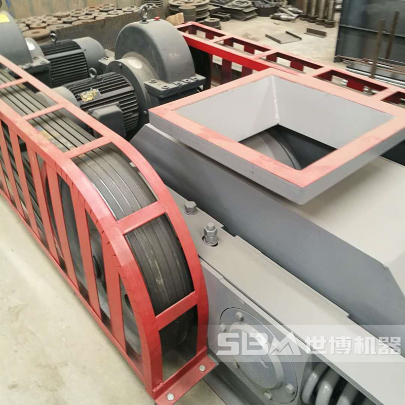 對輥破碎機，小型石頭碾碎機