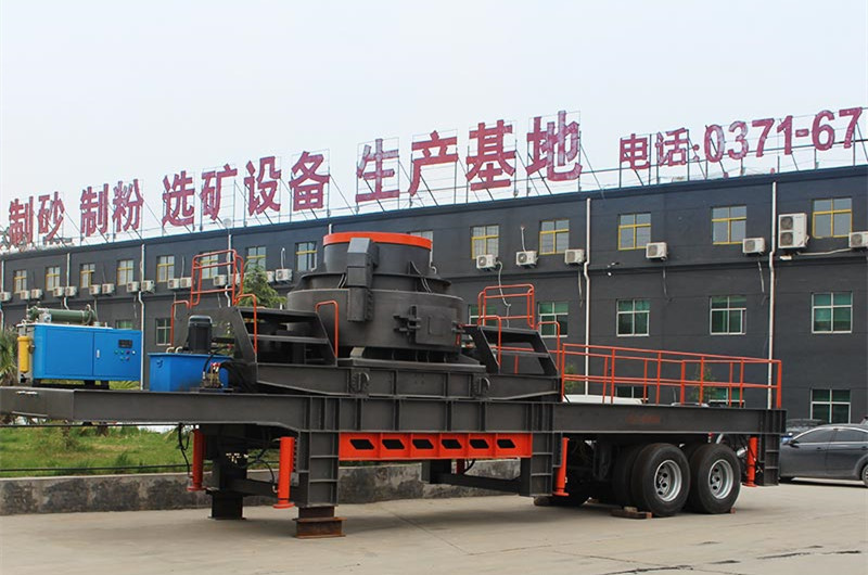 磕石制砂一體機，移動制砂機