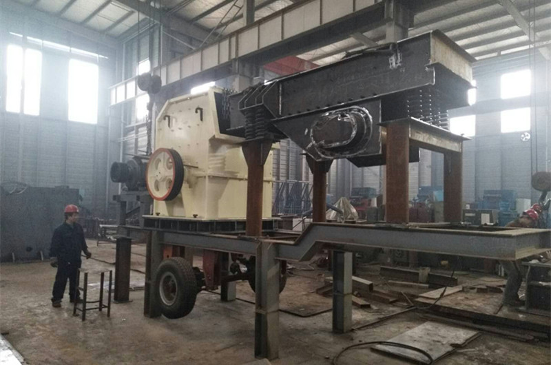 移動(dòng)式箱式石料破碎機(jī)，移動(dòng)箱破