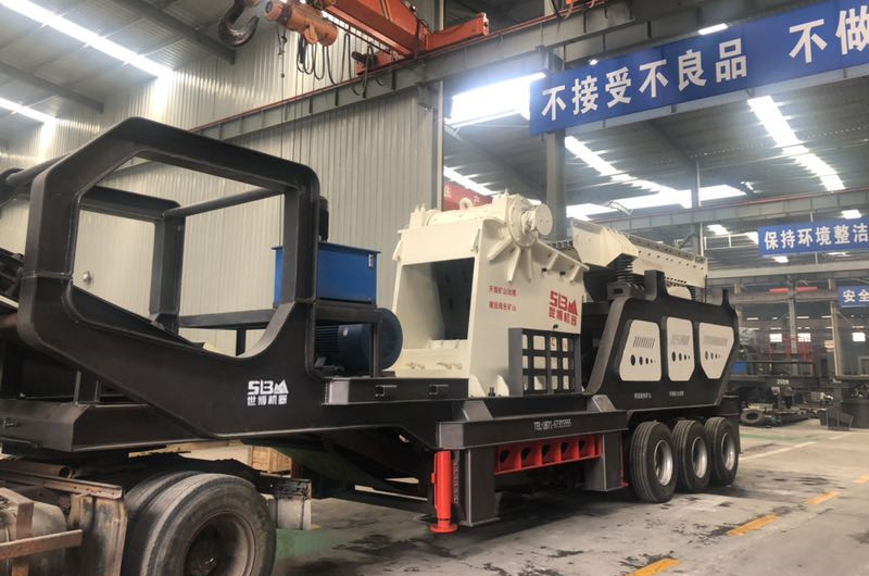 石子破碎機(jī)生產(chǎn)車間，看材質(zhì)、質(zhì)量