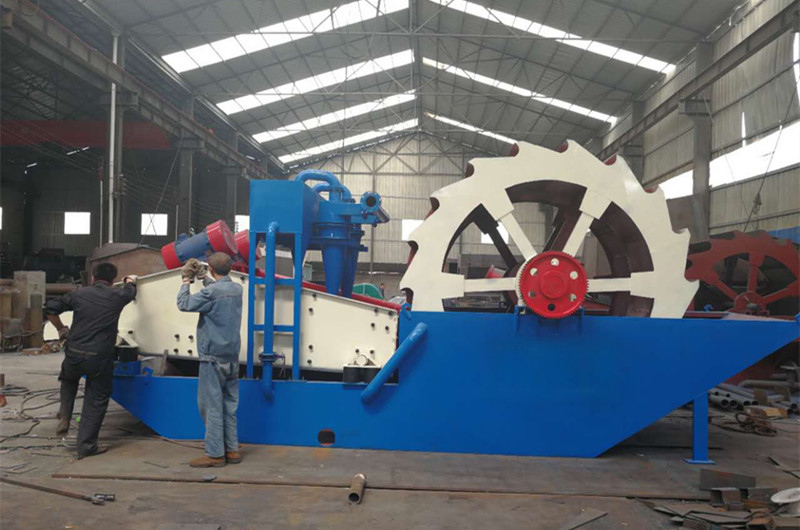 世博廠家生產(chǎn)的洗砂細(xì)砂回收一體機