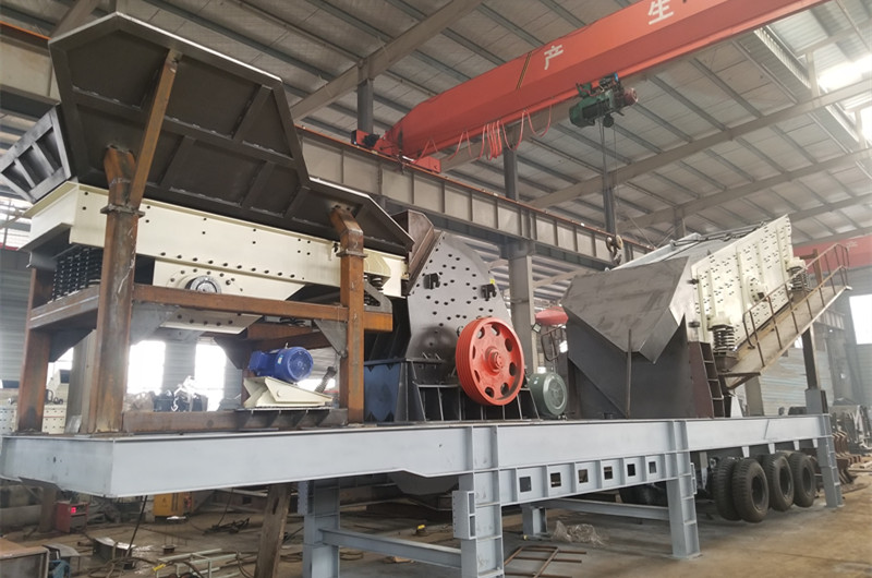 移動重錘式破碎機，移動石灰石破碎生產(chǎn)方案