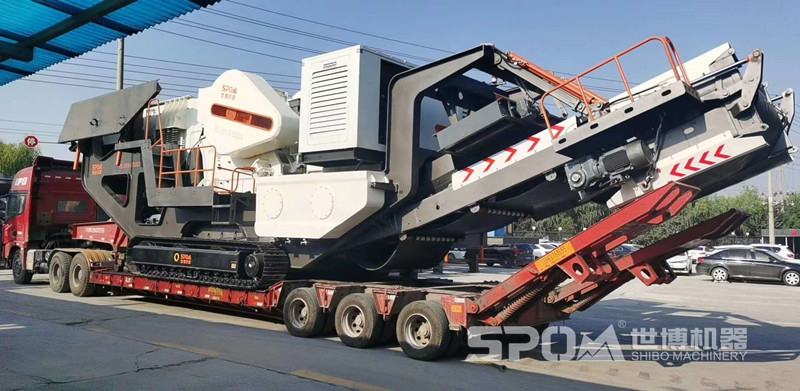 履帶式顎破移動站