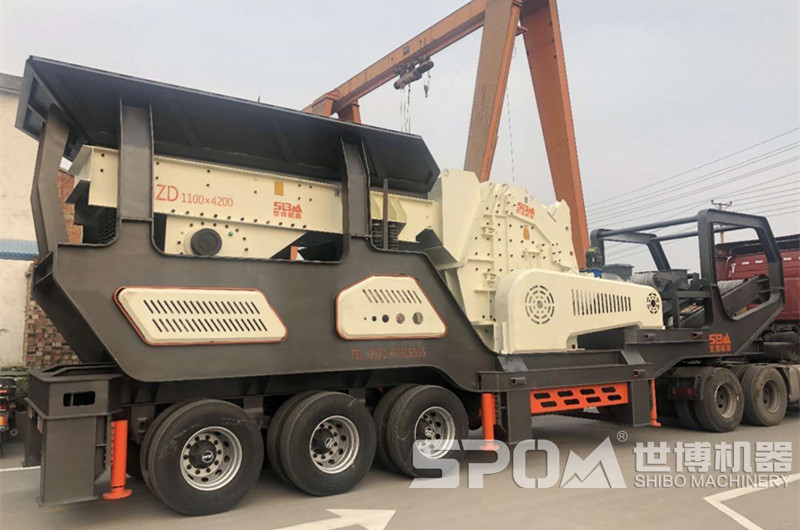 移動式反擊破碎石機