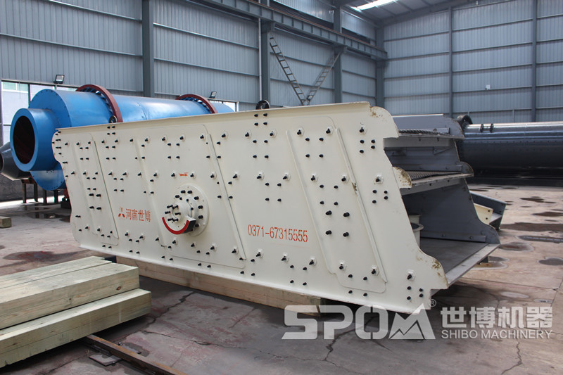 振動篩，篩分石灰石混合料