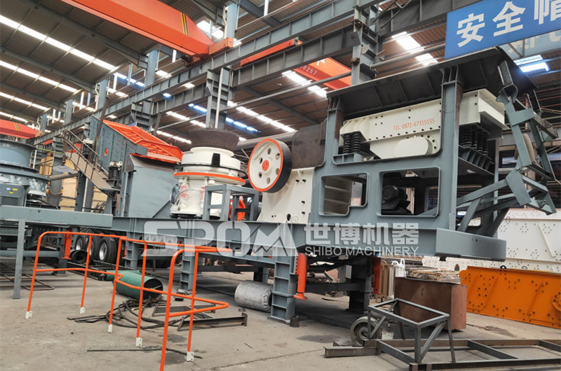 多機組合式移動設備，加工大理石廢料可用